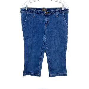 Zana Di Capri Cropped Jeans Juniors 13 Stretch Normcore Capsule Classic Preppy